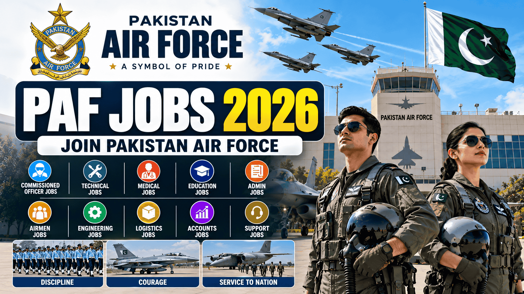 Pakistan Air Force Jobs 2026 Poster 2 1